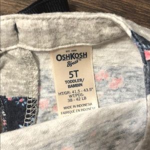 OshKosh B'gosh Shirts & Tops - Osh Kosh navy and grey striped shirt OshKosh B'gosh Shirts & Tops - Osh Kosh navy and grey striped shirt